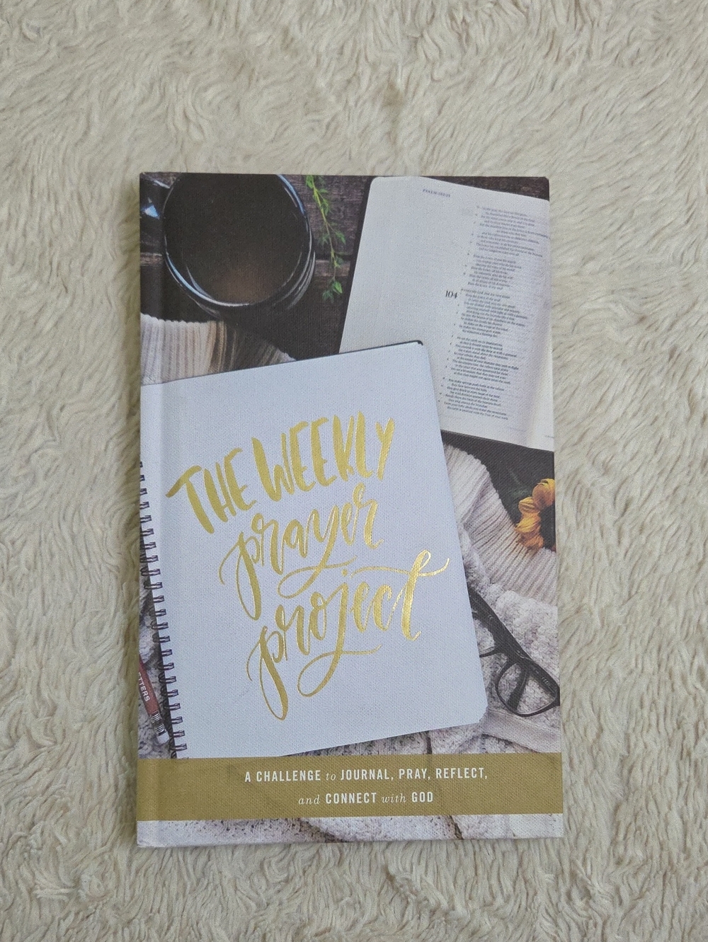 The Weekly Prayer Project Hardcover Journal Book